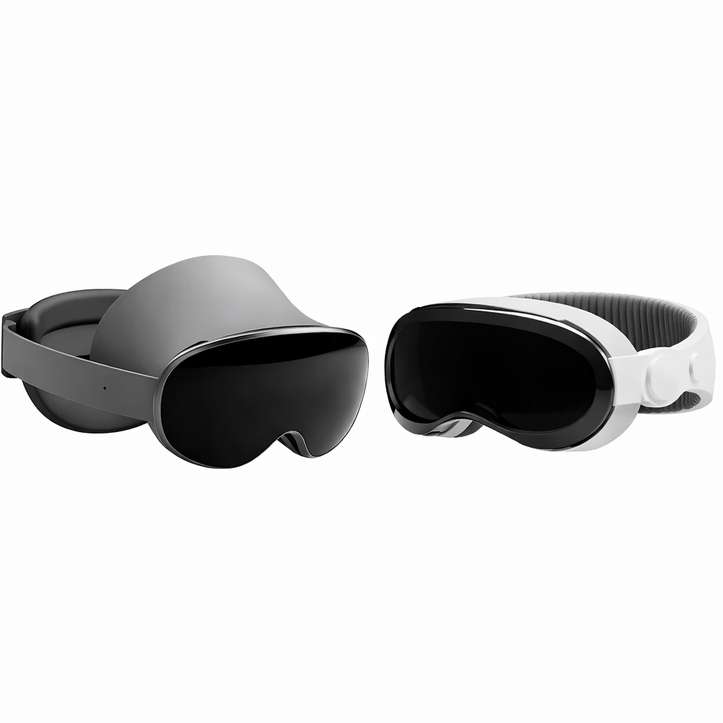 Samsung Galaxy XR & Apple Vision Pro headset